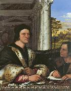 Sebastiano del Piombo Cardinal Carondelet and his Secretary (mk08) oil